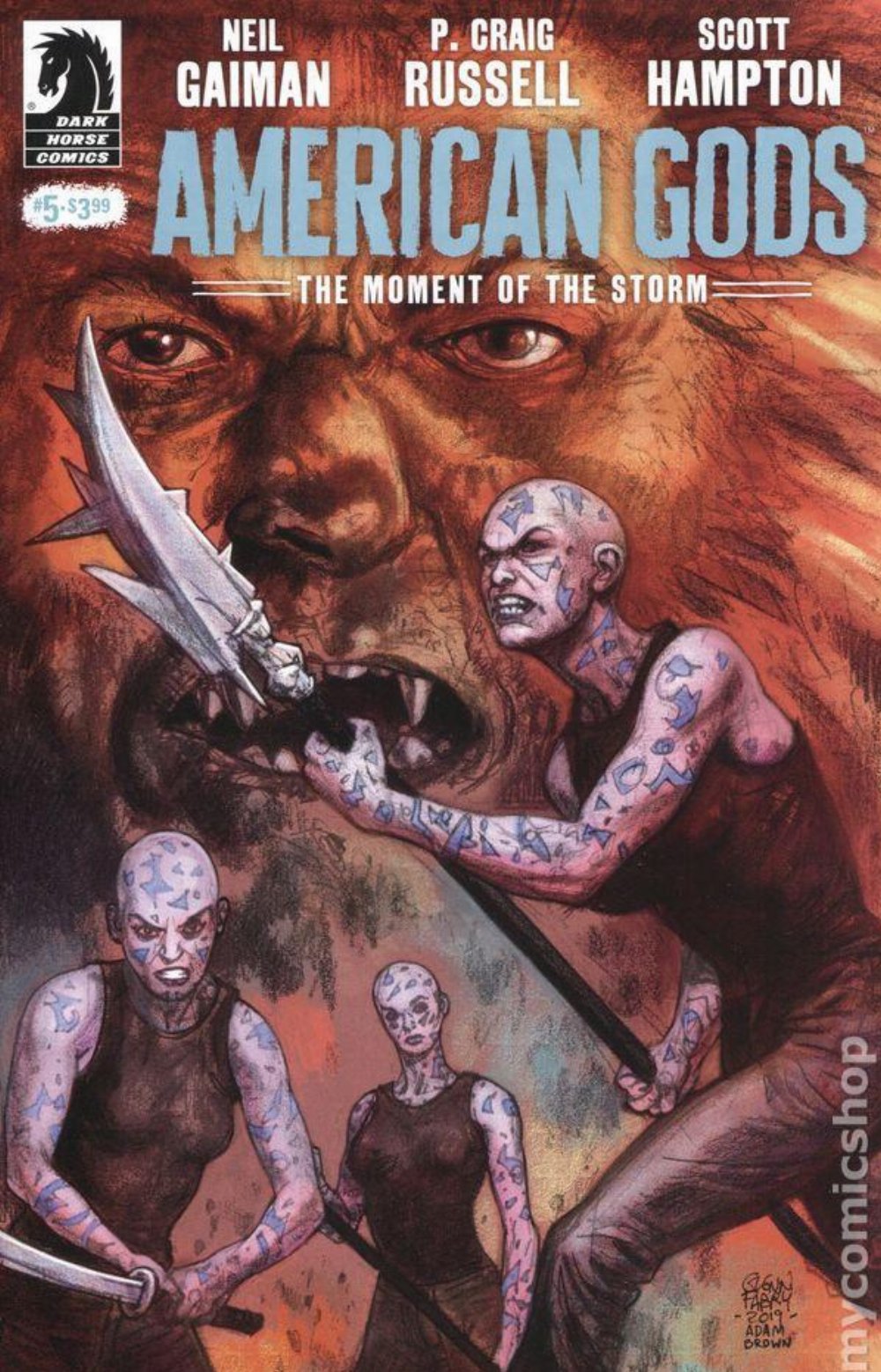Τεύχος Κόμικ Neil Gaiman – American Gods: The Moment Of The Storm #5