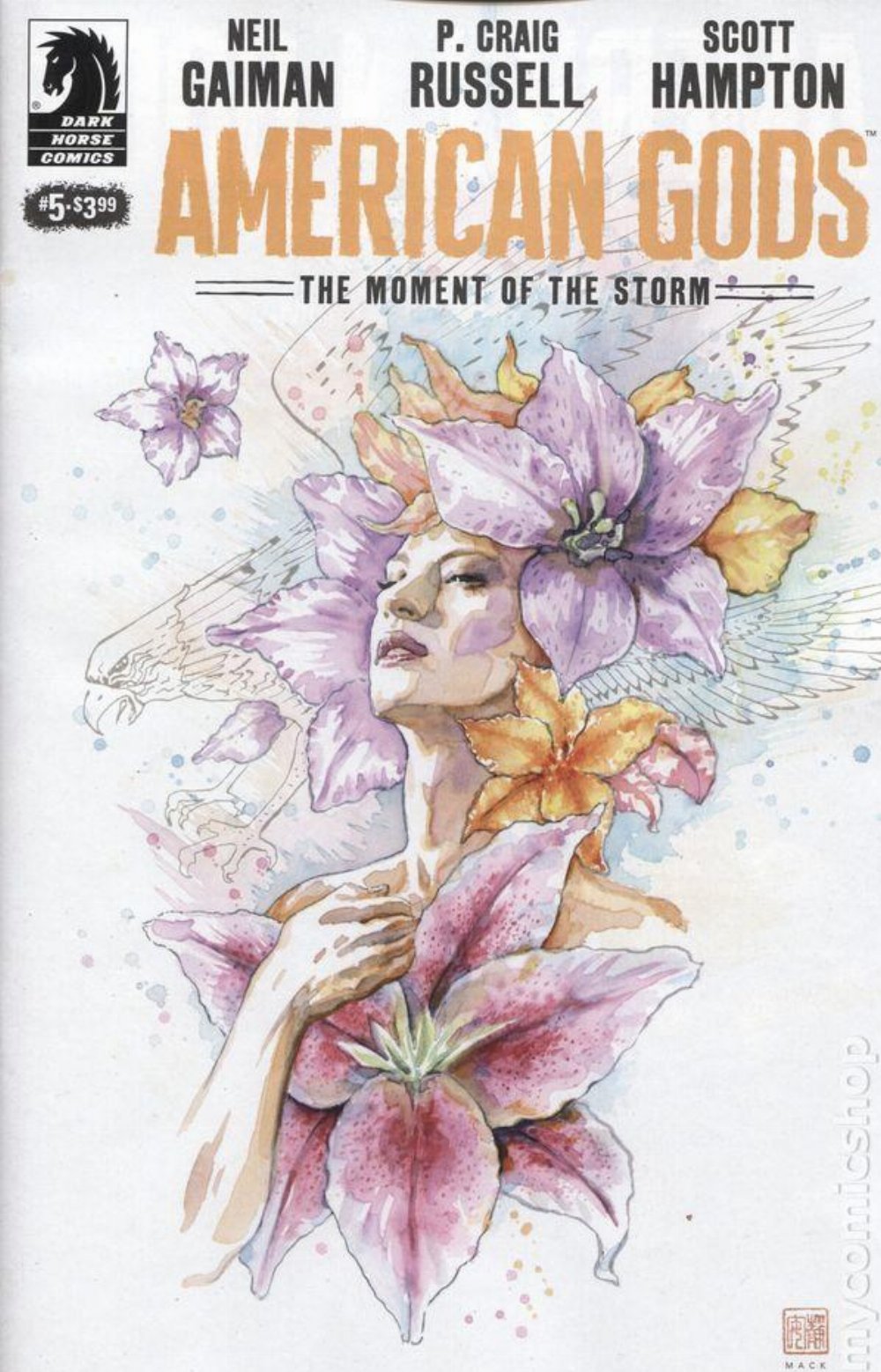 Τεύχος Κόμικ Neil Gaiman – American Gods: The Moment Of The Storm #5 Cover B