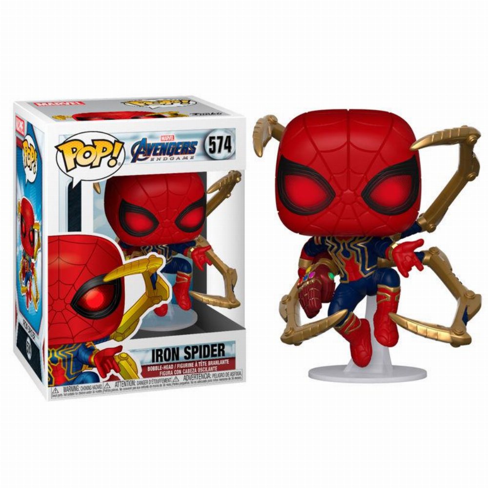 Φιγούρα Funko POP! Avengers: Endgame – Iron Spider with Nano Gauntlet #574