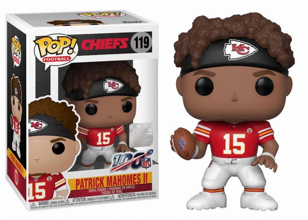 Φιγούρα Funko POP! NFL: Chiefs – Patrick Mahomes II (Home Jersey) #119