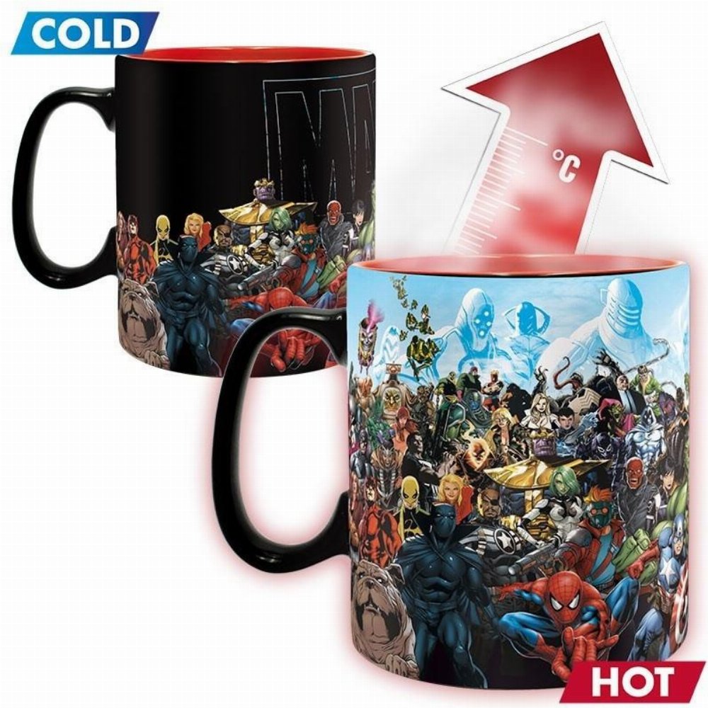 Κεραμική Κούπα Marvel – Heroes Heat Change Mug (460ml)