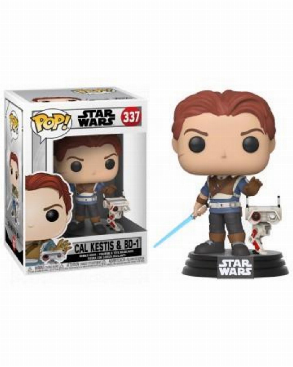 Φιγούρα Funko POP! Star Wars: Jedi Fallen Order – Cal Kestis & BD-1 #337
