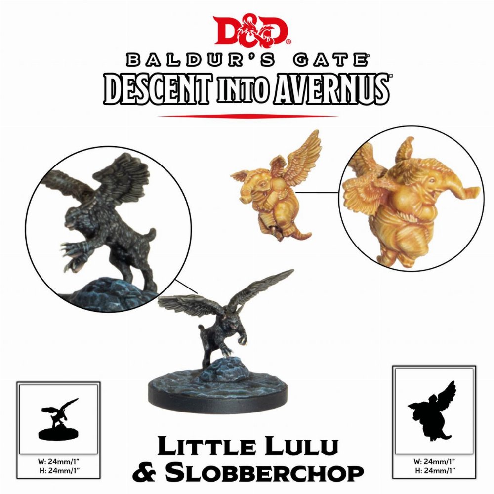 D&D Collector’s Series: Descent into Avernus – Lulu and Slobberchops