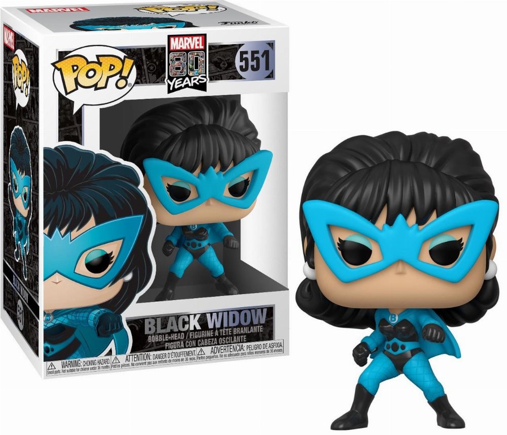 Φιγούρα Funko POP! Marvel 80th Anniversary – Black Widow (First Appearance) #551