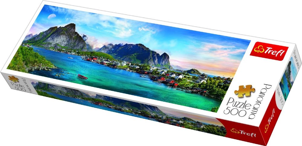 Παζλ 500 κομμάτια – Panorama Lofoten Archipelago, Norway