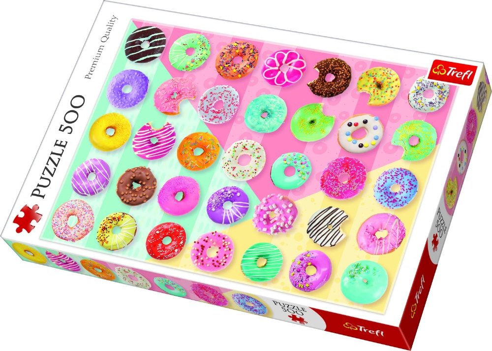 Παζλ 500 κομμάτια – Doughnuts
