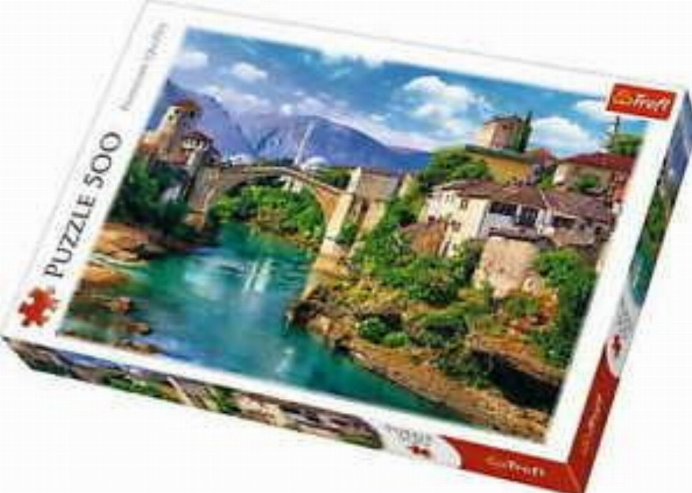 Παζλ 500 κομμάτια – Old Bridge in Mostar, Bosnia and Herzegovina