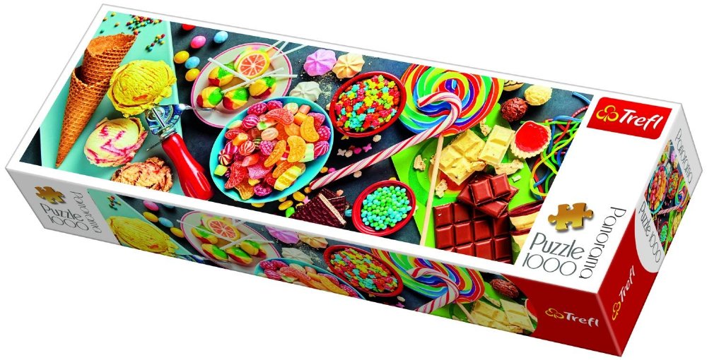 Παζλ 1000 κομμάτια – Panorama Sweet Delights