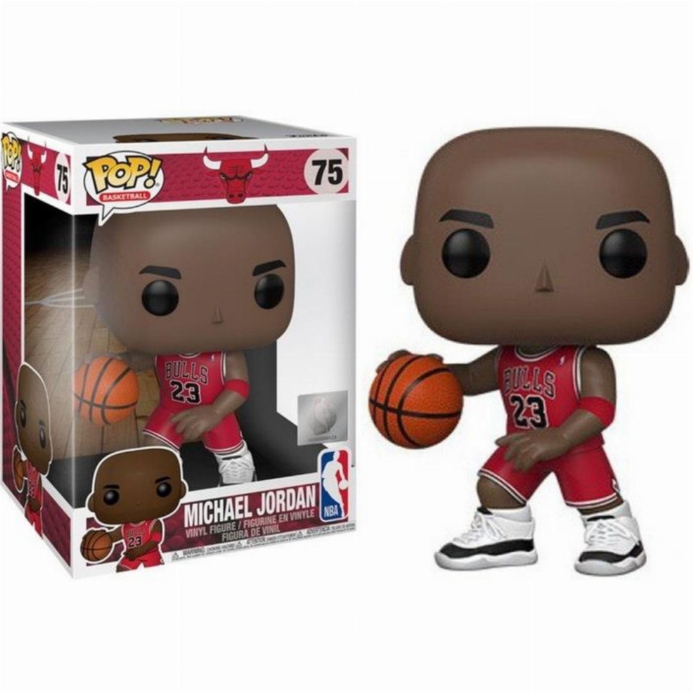 Φιγούρα Funko POP! NBA – Michael Jordan (Red Jersey) #75 Jumbosized