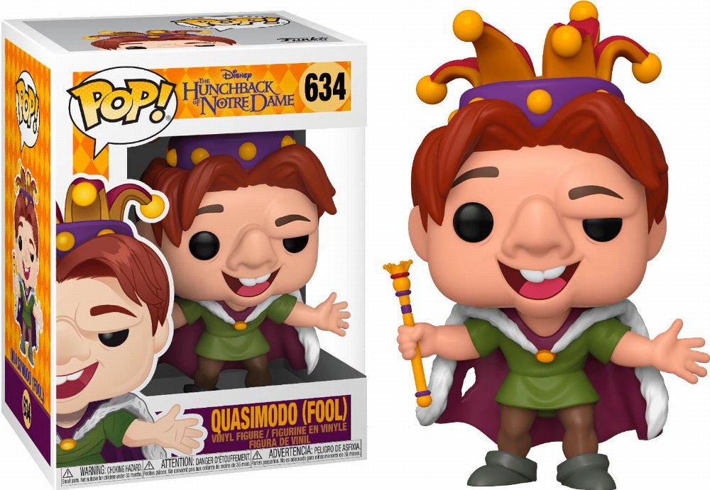 Φιγούρα Funko POP! The Hunchback of Notre Dame – Quasimodo (Fool) #634