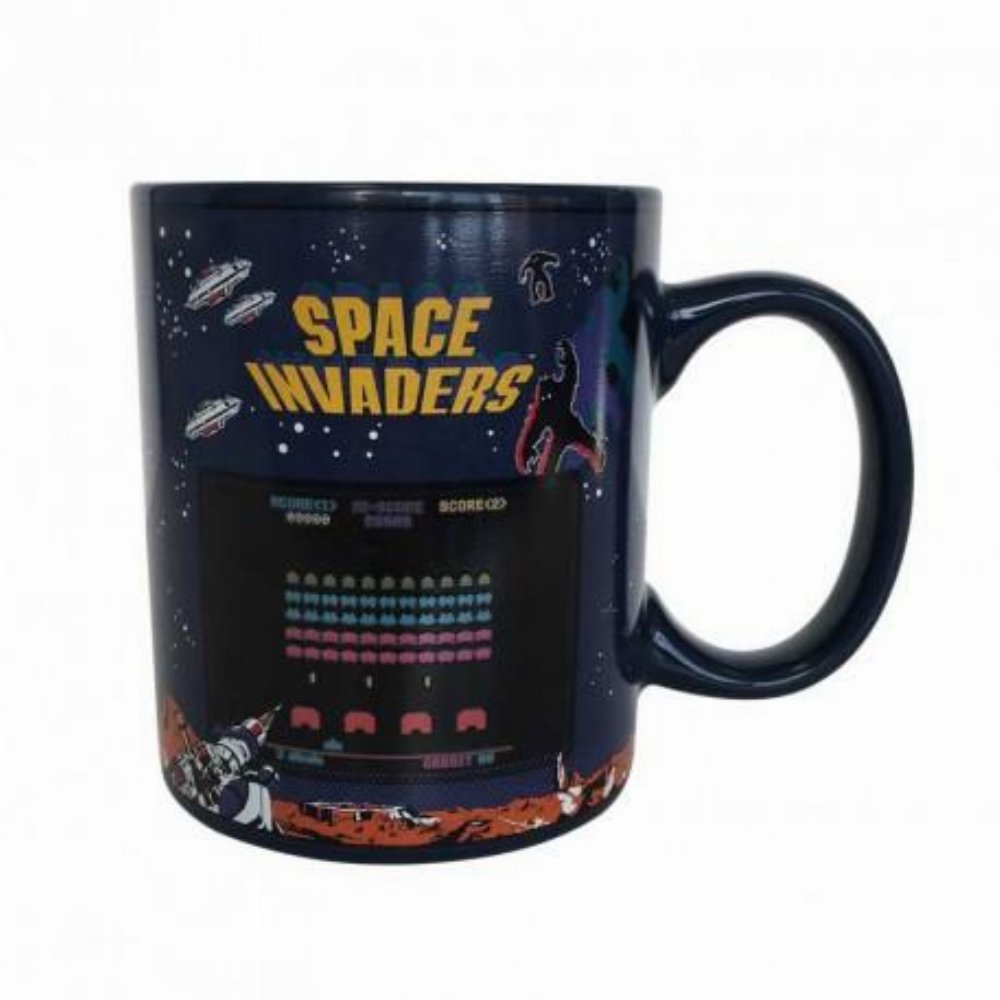 Κεραμική Κούπα Nintendo – Space Invaders Heat Change Mug
