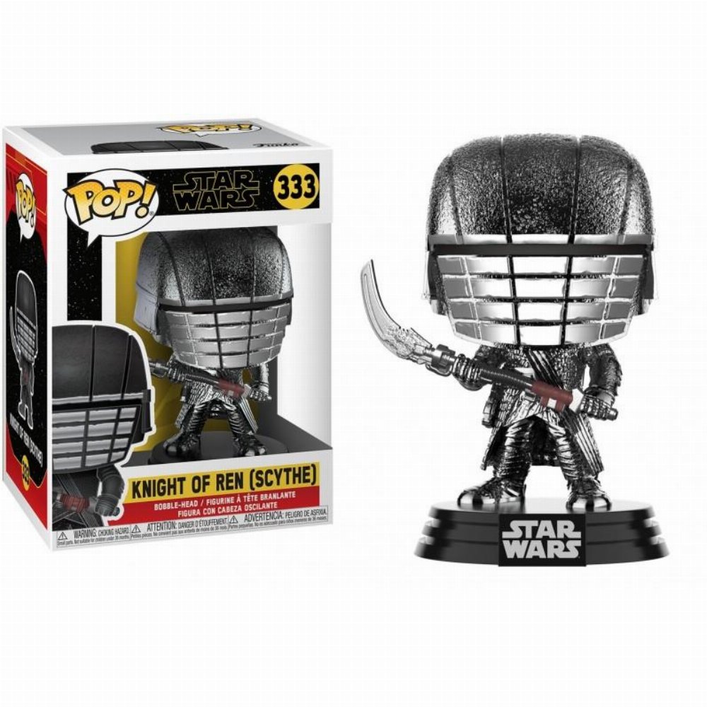 Φιγούρα Funko POP! Star Wars E9 Rise of the Skywalker – Knights of Ren Scythe (Hematite Chrome)#333