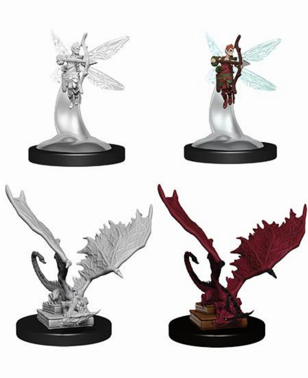 D&D Nolzur’s Marvelous Miniatures – Sprite and Pseudodragon
