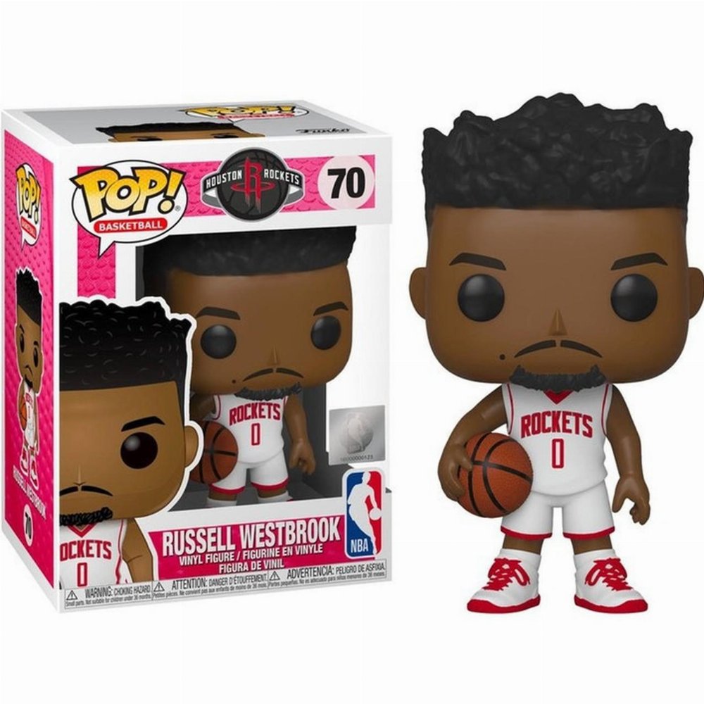 Φιγούρα Funko POP! NBA: Rockets – Russell Westbrook #70