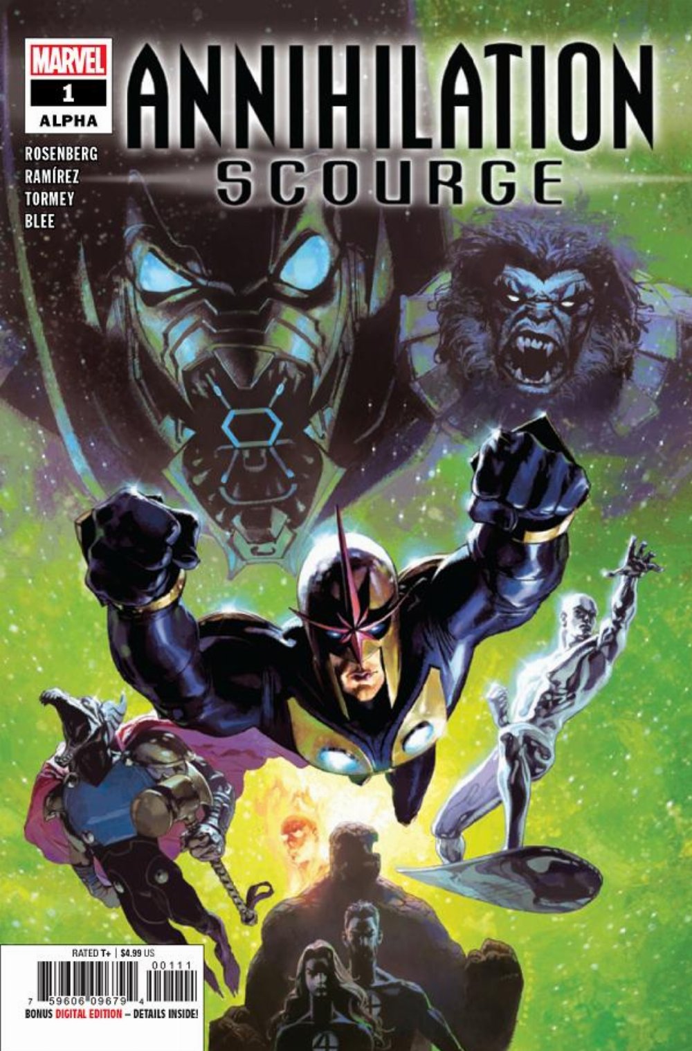 Τεύχος Κόμικ Annihilation – Scourge Alpha #1
