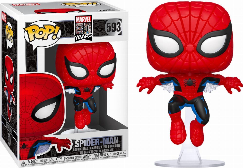 Φιγούρα Funko POP! Marvel 80th Anniversary – Spider-Man (First Appearance) #593
