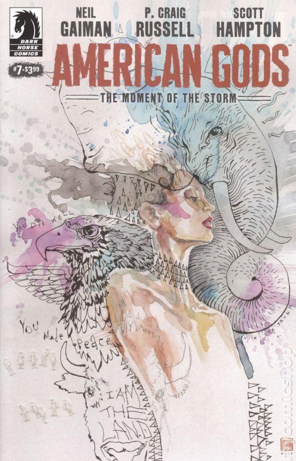 Neil Gaiman – American Gods: The Moment Of The Storm #7 Cover B