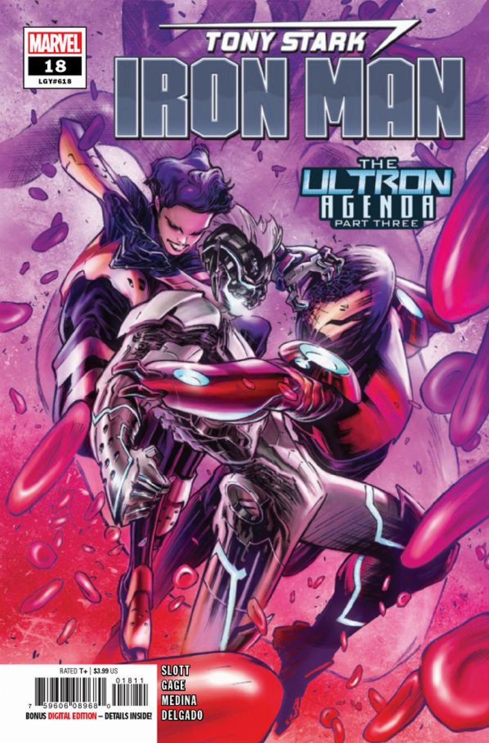 Τεύχος Κόμικ Tony Stark – Iron Man #18 (The Ultron Agenda Part 3)