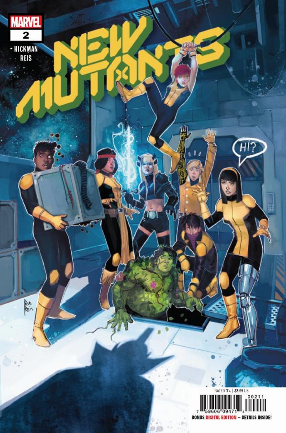 Τεύχος Κόμικ New Mutants #02