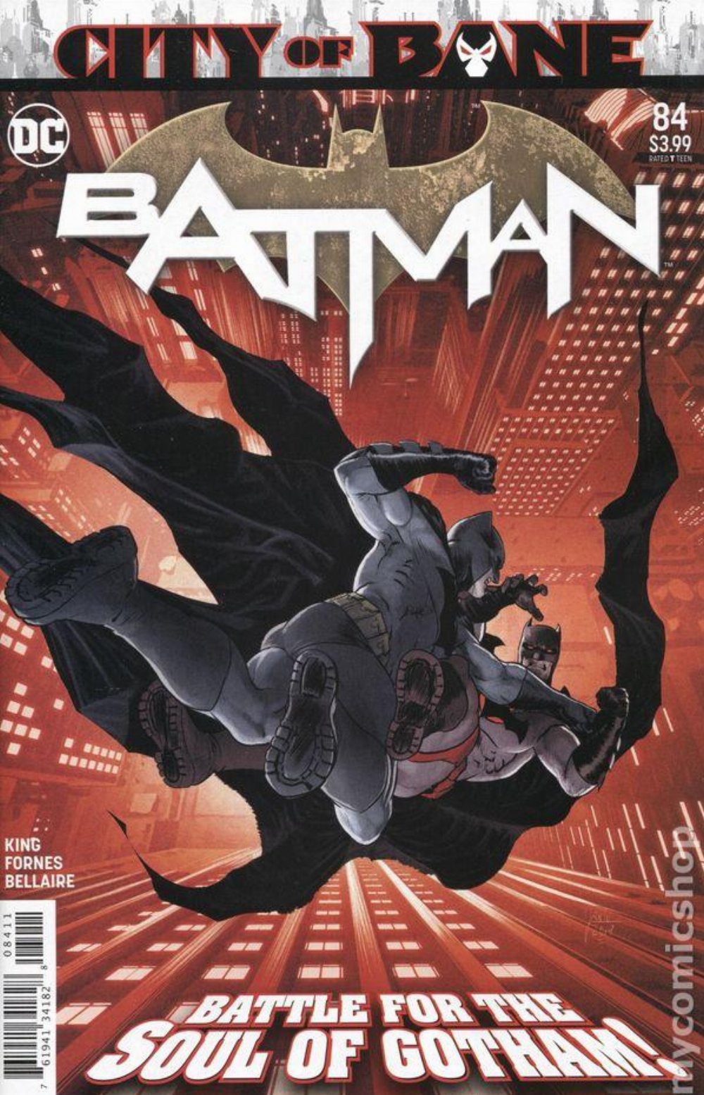 Τεύχος Κόμικ Batman #84 (City Of Bane Part 10)