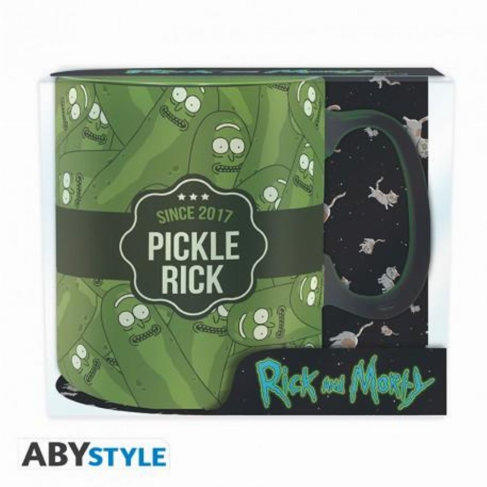 Rick and Morty – Pickle Rick Κεραμική Κούπα (460ml)