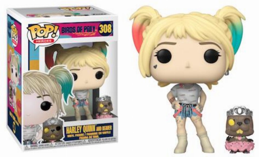 Φιγούρα Funko POP! DC Heroes: Birds of Prey – Harley Quinn with Beaver #308