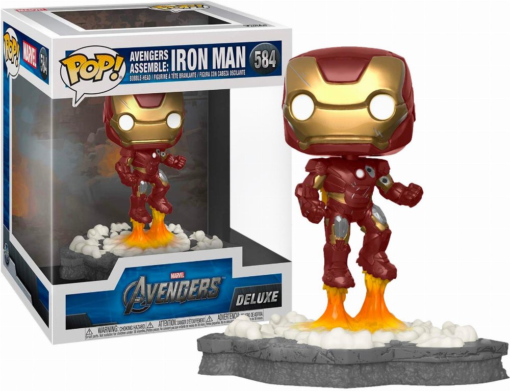 Φιγούρα Funko POP! Deluxe: Avengers Assemble – Iron Man #584 (Exclusive)
