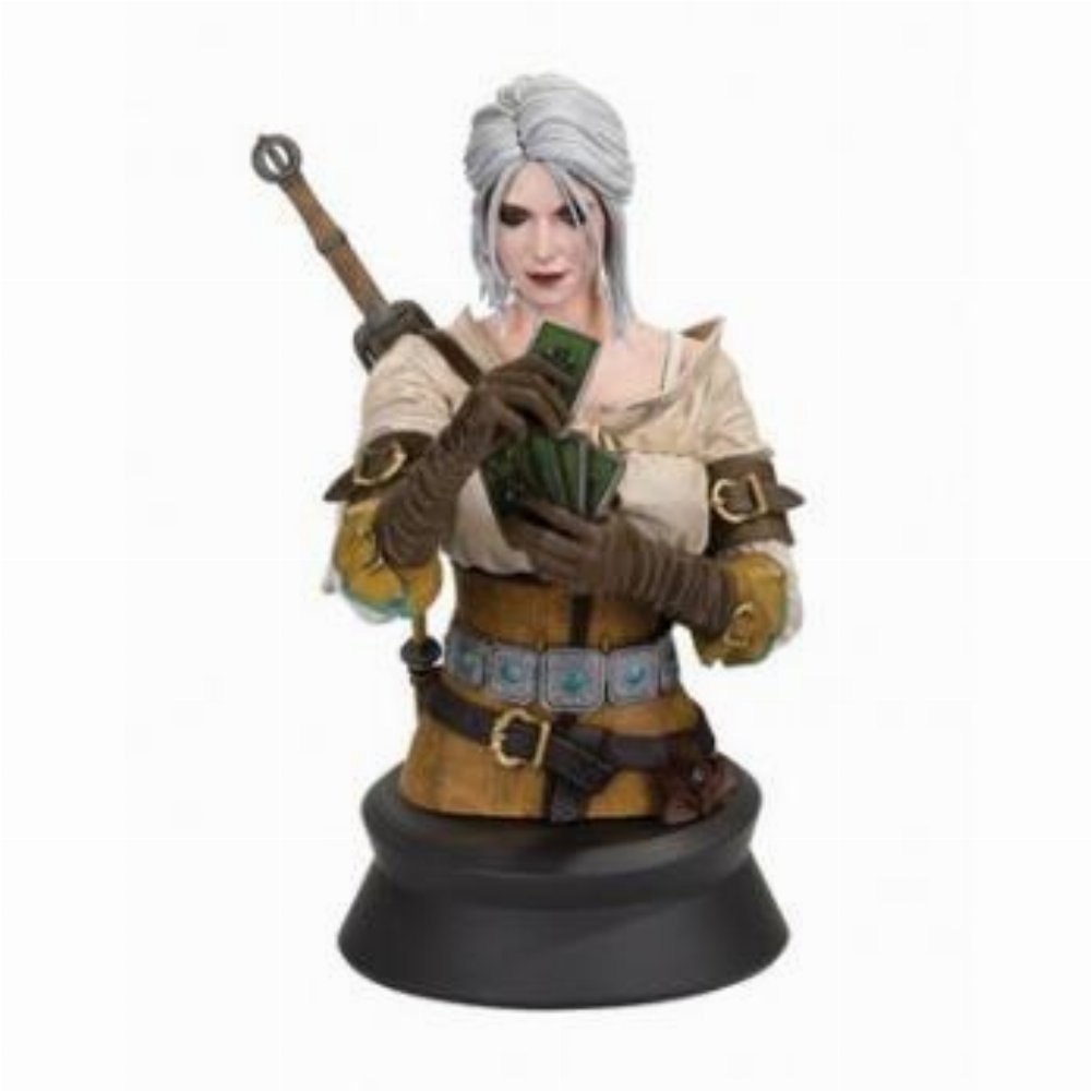 The Witcher 3: The Wild Hunt – Ciri Playing Gwent Bust (20cm)