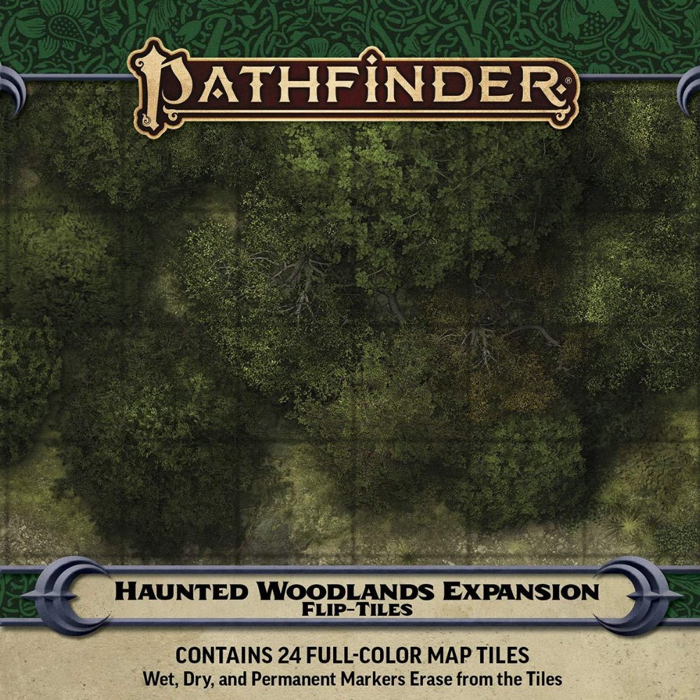 Pathfinder Roleplaying Game – Flip-Tiles: Haunted Woodlands Expansion
