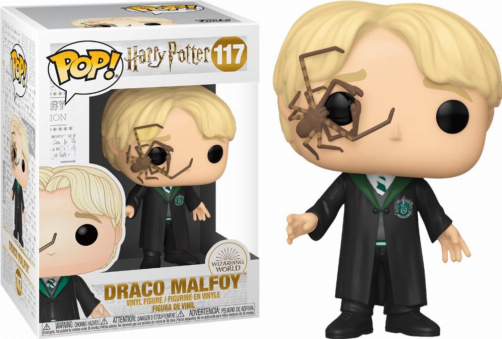 Φιγούρα Funko POP! Harry Potter – Malfoy with Whip Spider #117