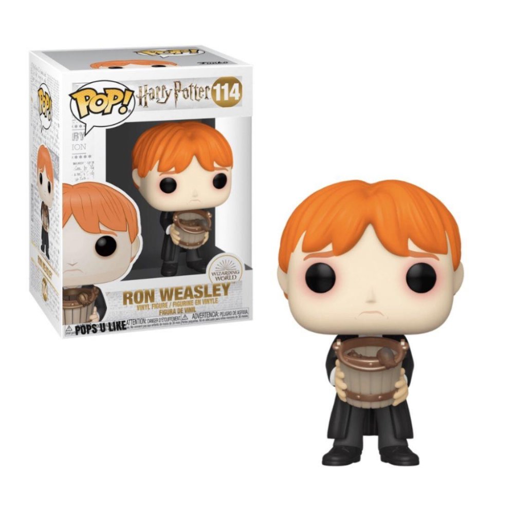 Φιγούρα Funko POP! Harry Potter – Ron Puking Slugs with Bucket #114