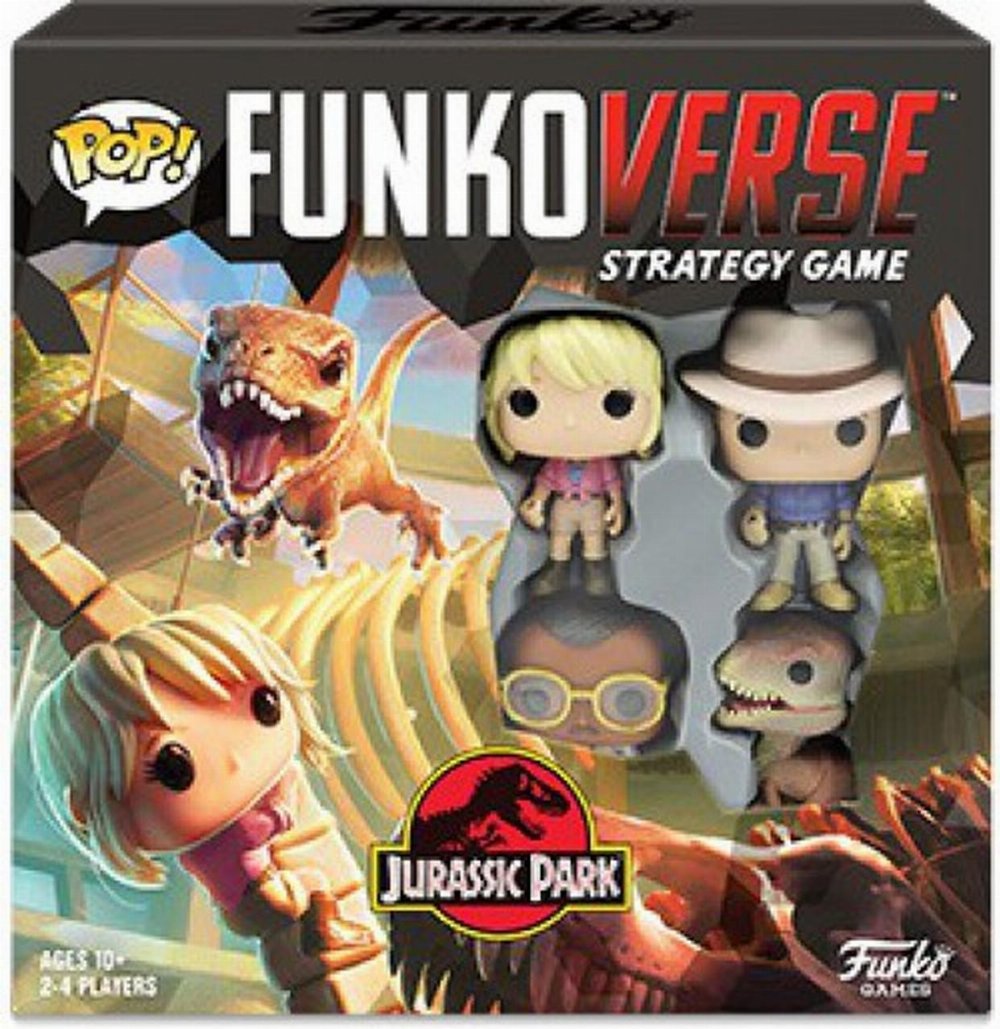 Funkoverse Strategy Game: Jurassic Park 100 – Base Set