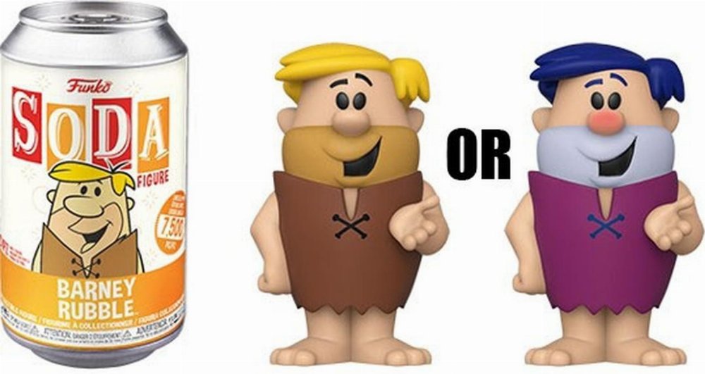 Funko Vinyl Soda Hanna-Barbera – Barney Rubble Figure (LE7500)