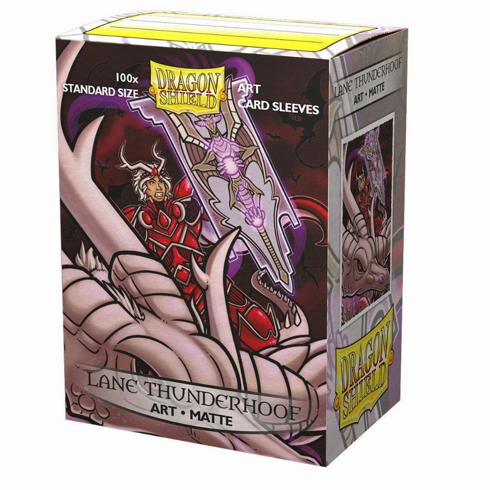 Dragon Shield Art Sleeves Standard Size – Thunderhoof Portrait (100 Sleeves)