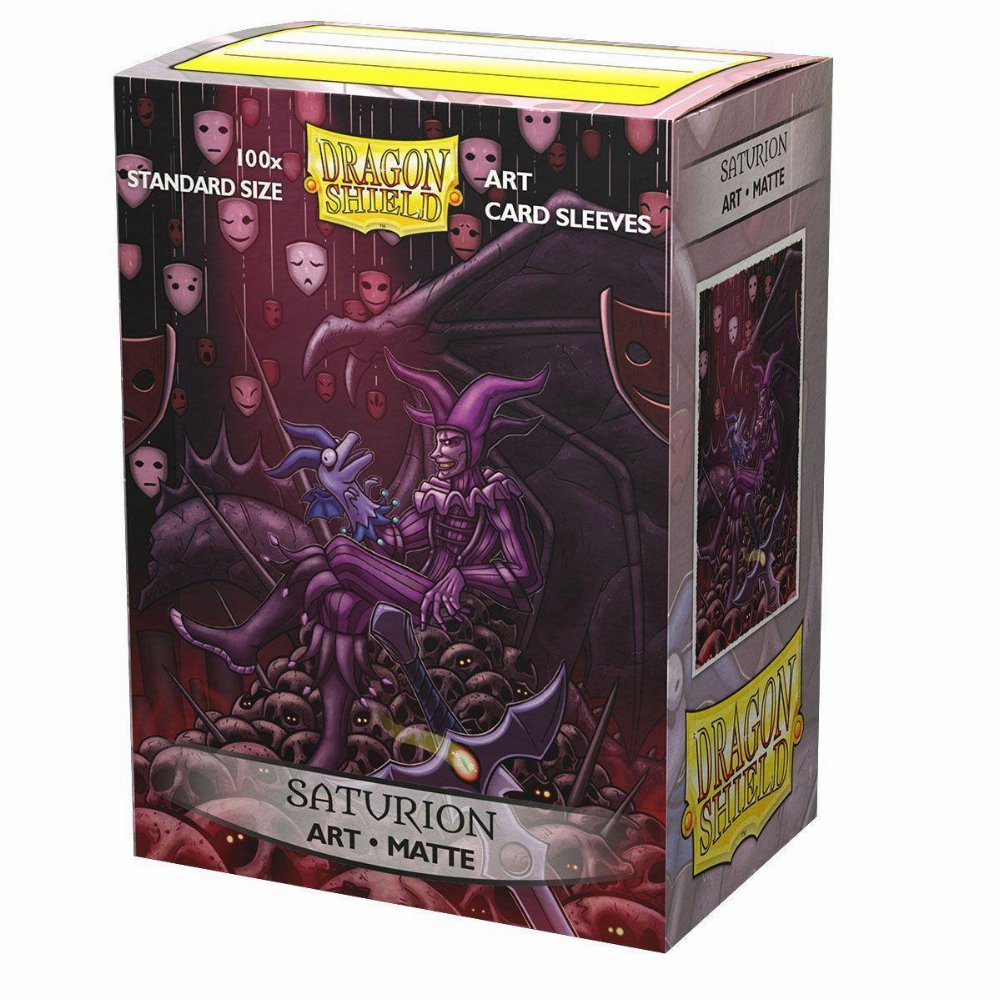 Dragon Shield Art Sleeves Standard Size – Saturion Portrait (100 Sleeves)