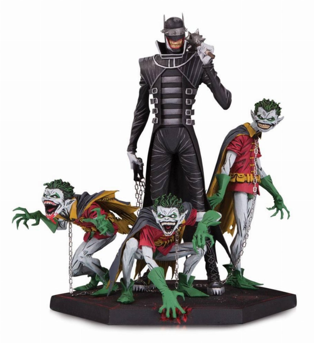 Dark Nights Metal – Batman Who Laughs & Robin Minions Statue (21cm) (LE5000)