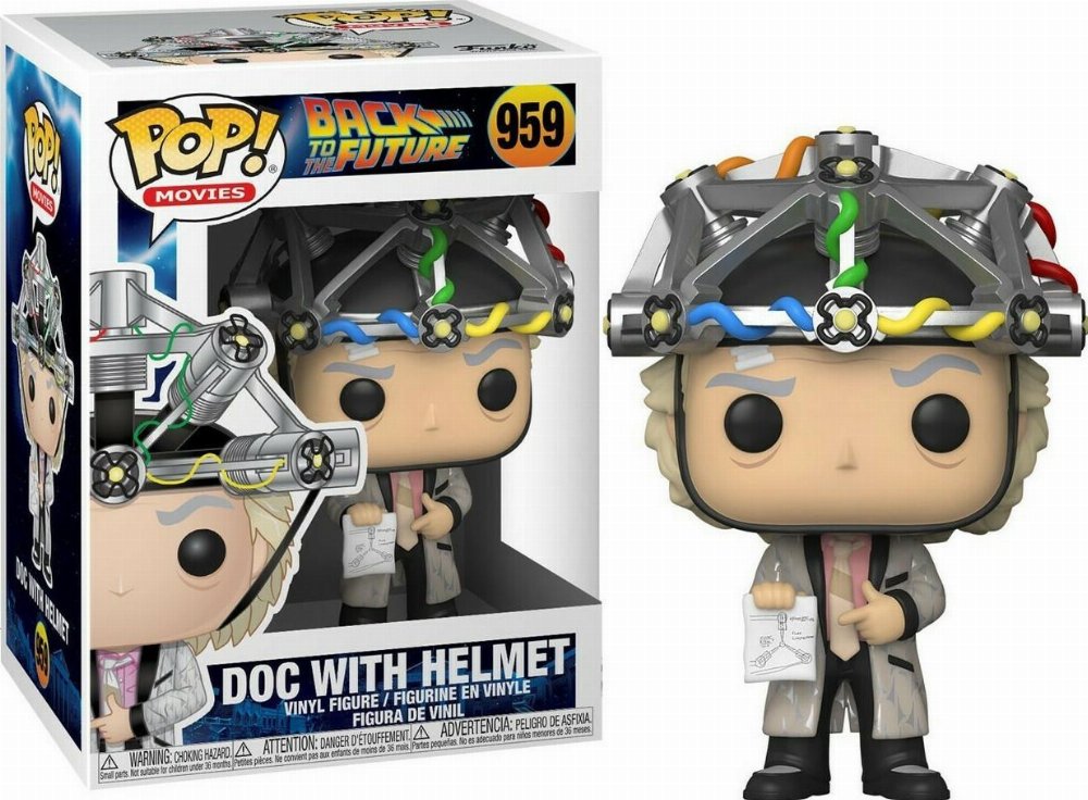 Φιγούρα Funko POP! Back to the Future – Doc with Helmet #959