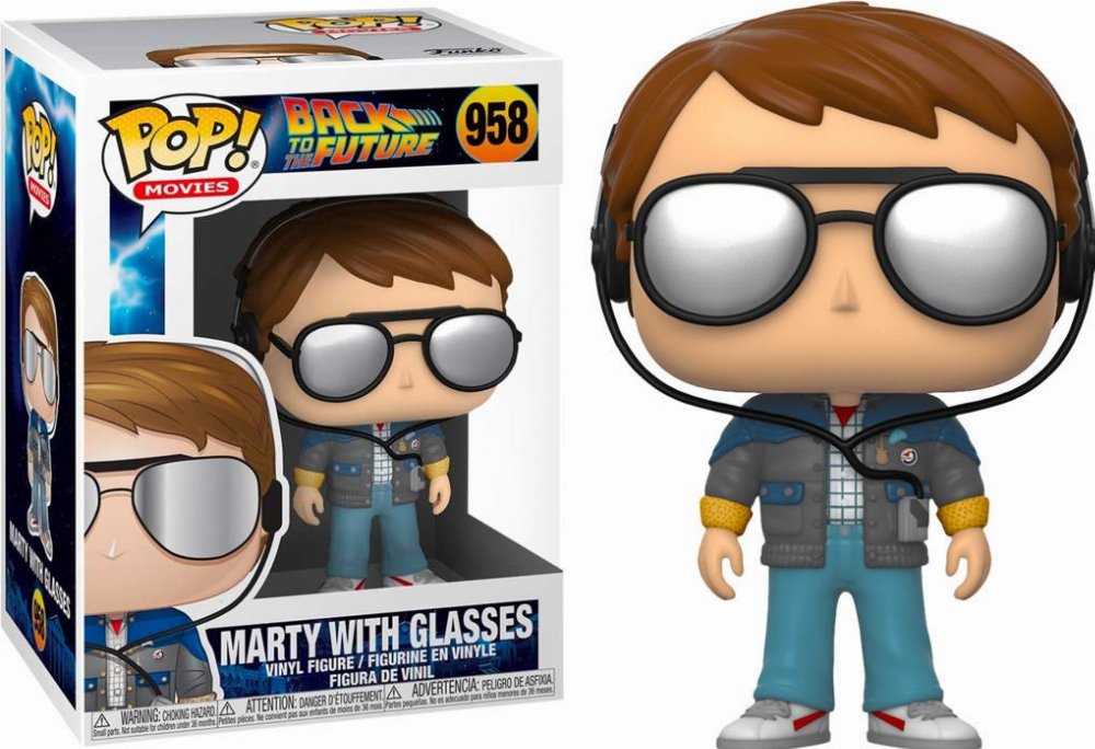 Φιγούρα Funko POP! Back to the Future – Marty with Glasses #958