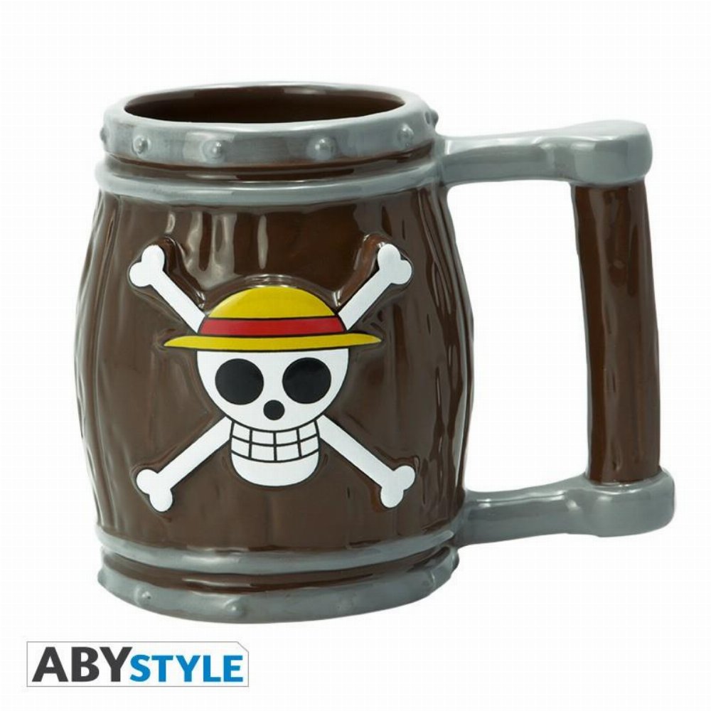 One Piece – Barrel 3D Κεραμική Κούπα (350ml)
