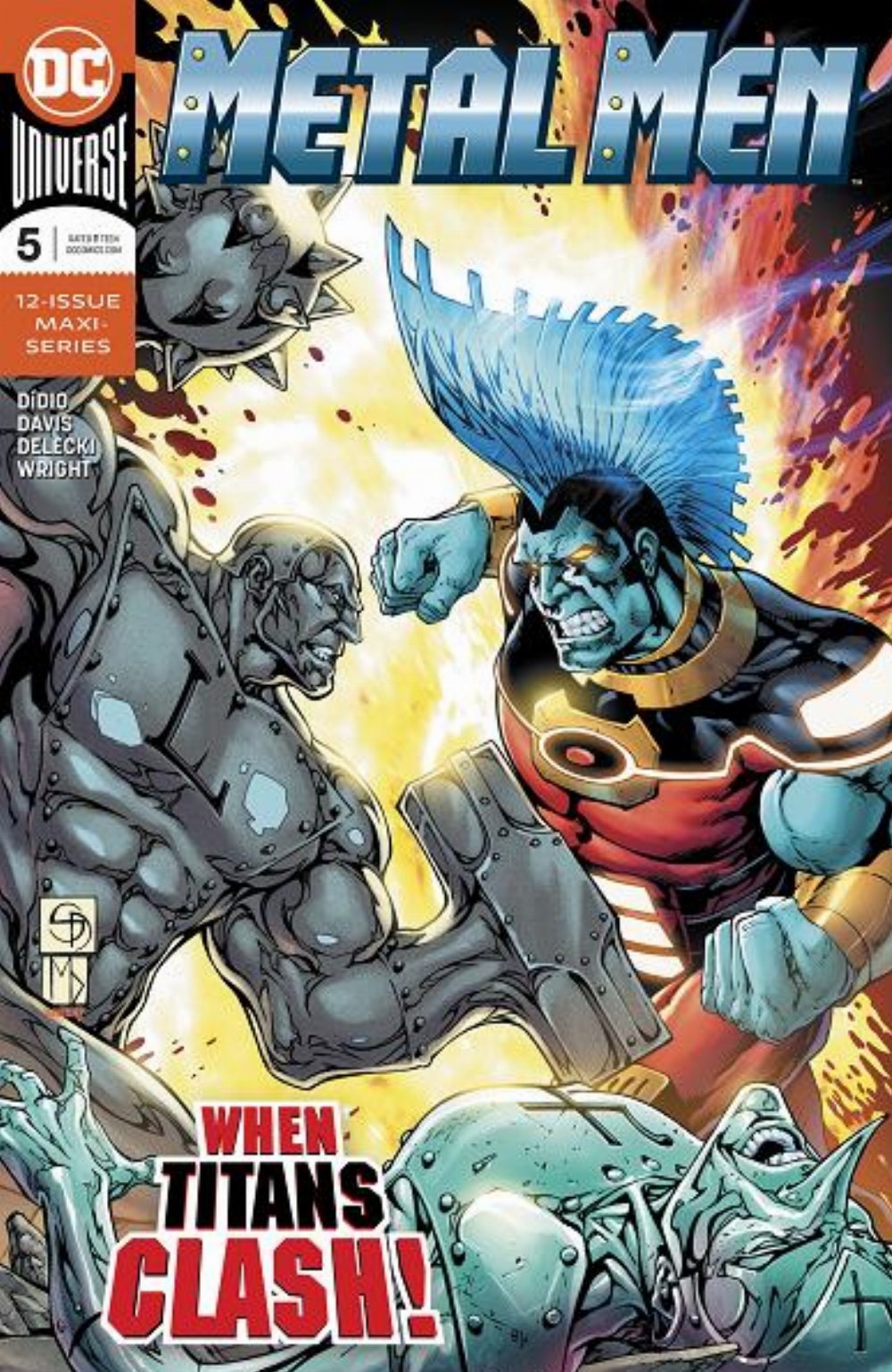 Τεύχος Κόμικ Metal Men #05 (Of 12)