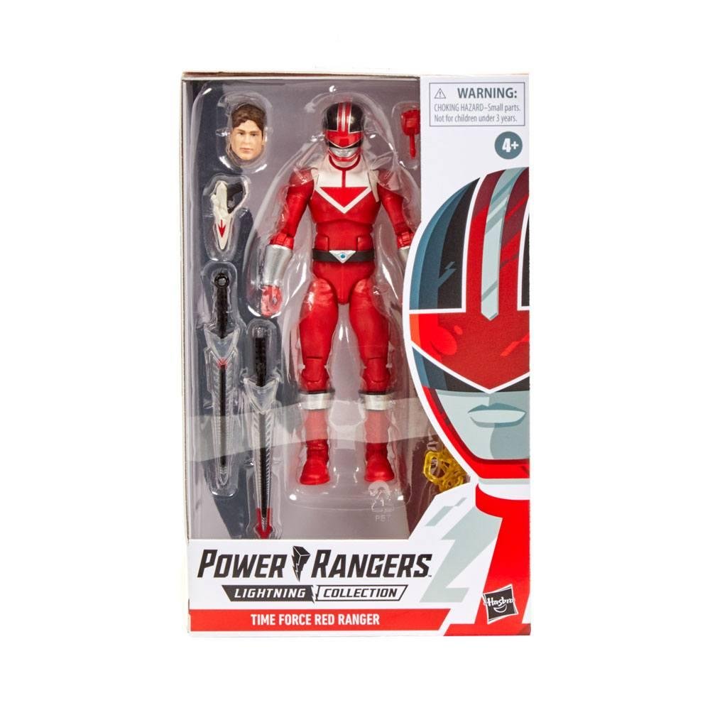 Power Rangers Lightning Collection – Time Force Red Ranger Action Figure (15cm)