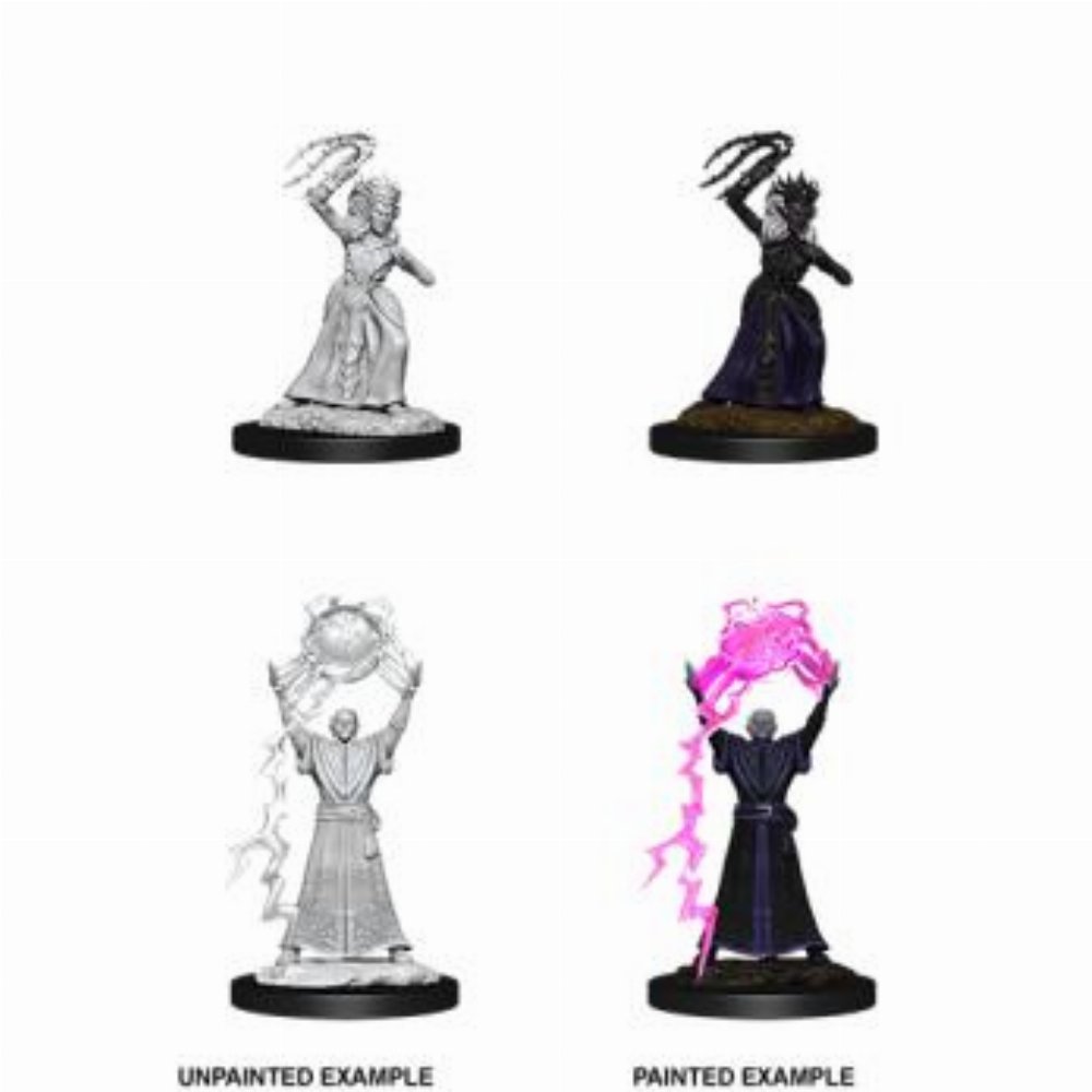 D&D Nolzur’s Marvelous Miniatures – Drow Mage & Drow Priestess
