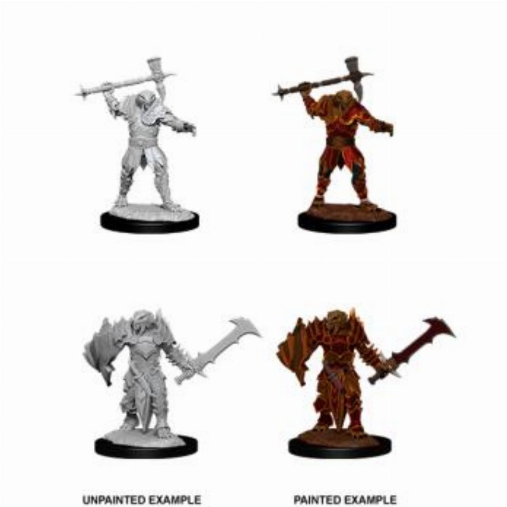 D&D Nolzur’s Marvelous Miniatures – 2x Male Dragonborn Paladin