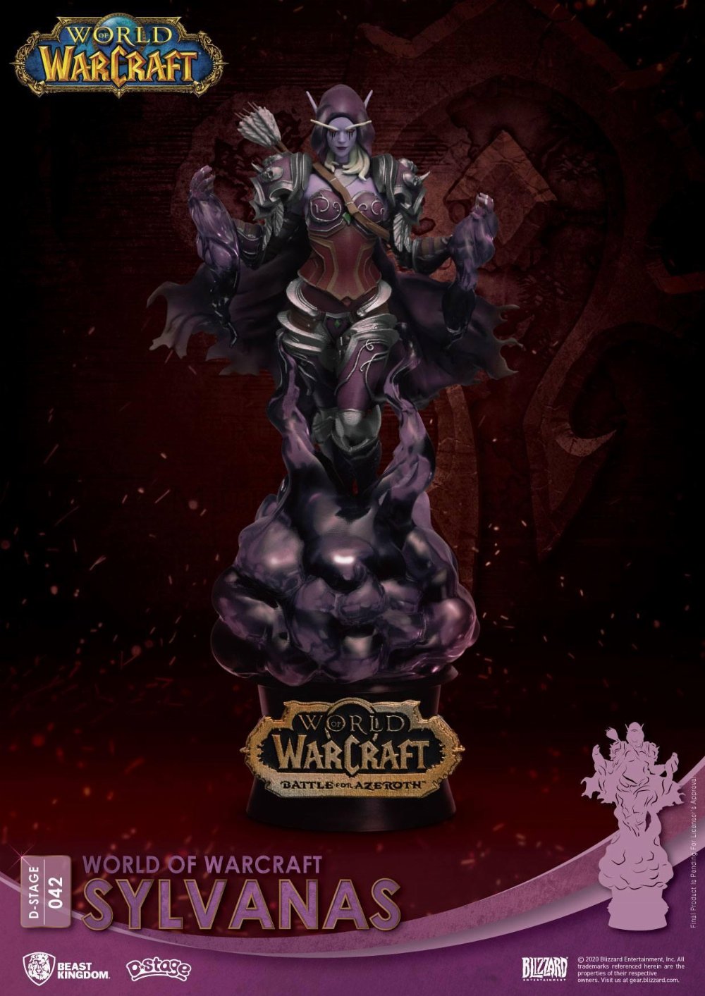 World Of Warcraft: D-Stage – Lady Sylvanas Diorama Statue (16cm)