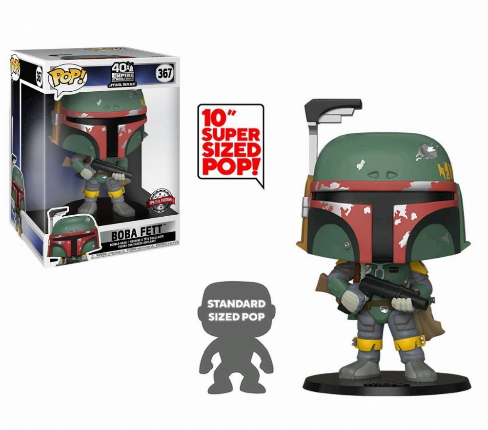 Φιγούρα Funko POP! Star Wars – Boba Fett #367 Supersized (Exclusive)