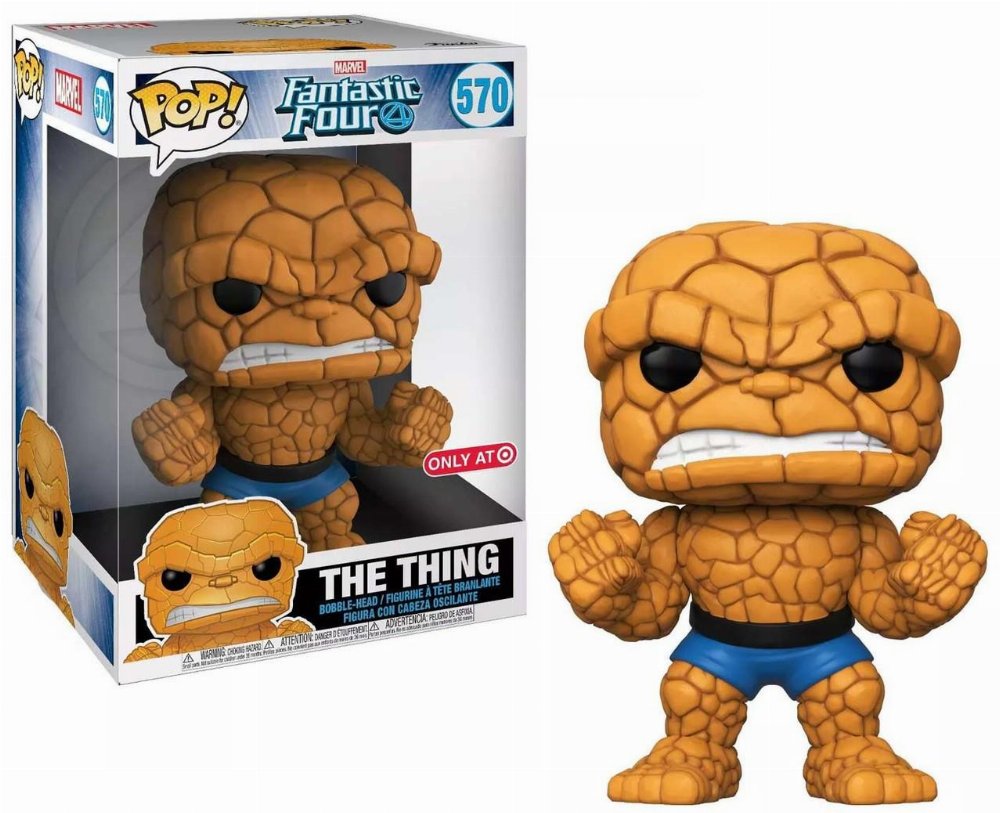 Φιγούρα Funko POP! Fantastic Four – The Thing #570 Supersized (Exclusive)