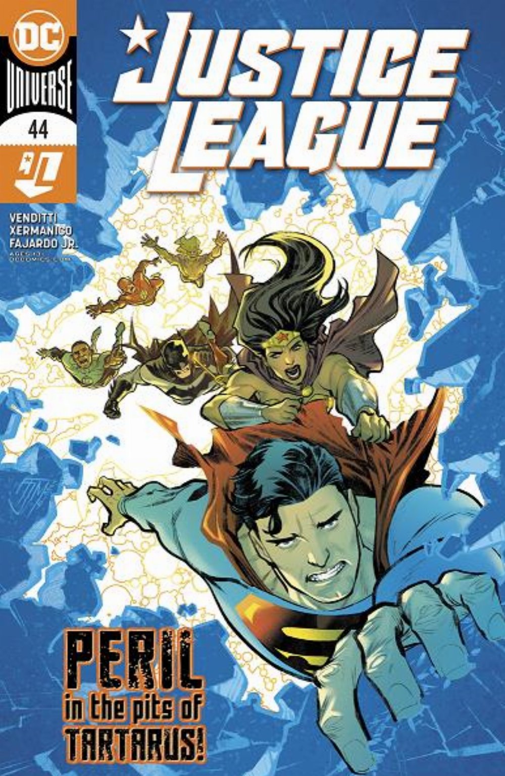 Τεύχος Κόμικ Justice League #44