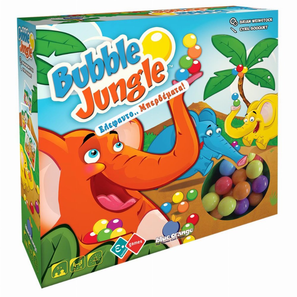 Επιτραπέζιο Παιχνίδι Bubble Jungle “Ελεφαντο… Μπερδέματα!”