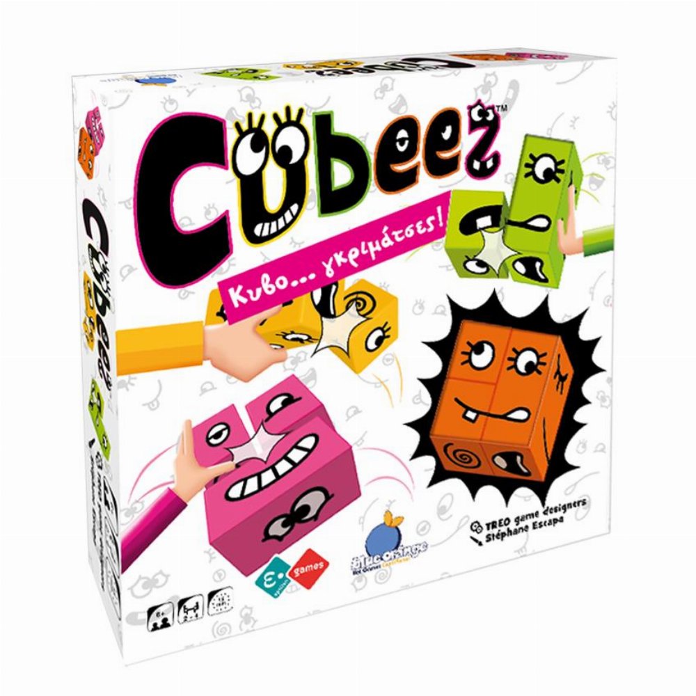 Επιτραπέζιο Παιχνίδι Cubeez – Κυβο… γκριμάτσες!