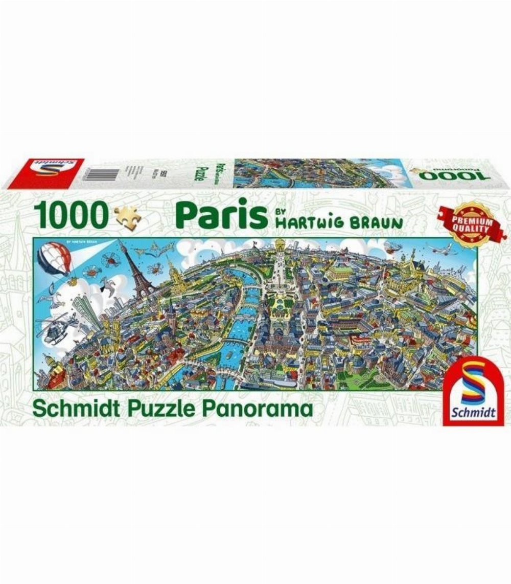 Παζλ 1000 κομμάτια – Panorama Παρίσι
